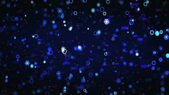 Dark Blue Tech Backgrounds - VideoHive 23682669