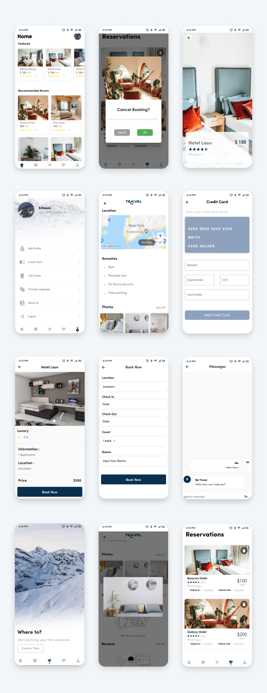 lutter Hotel Booking and Hotel Management in Flutter Booking Hotel Apps - 7