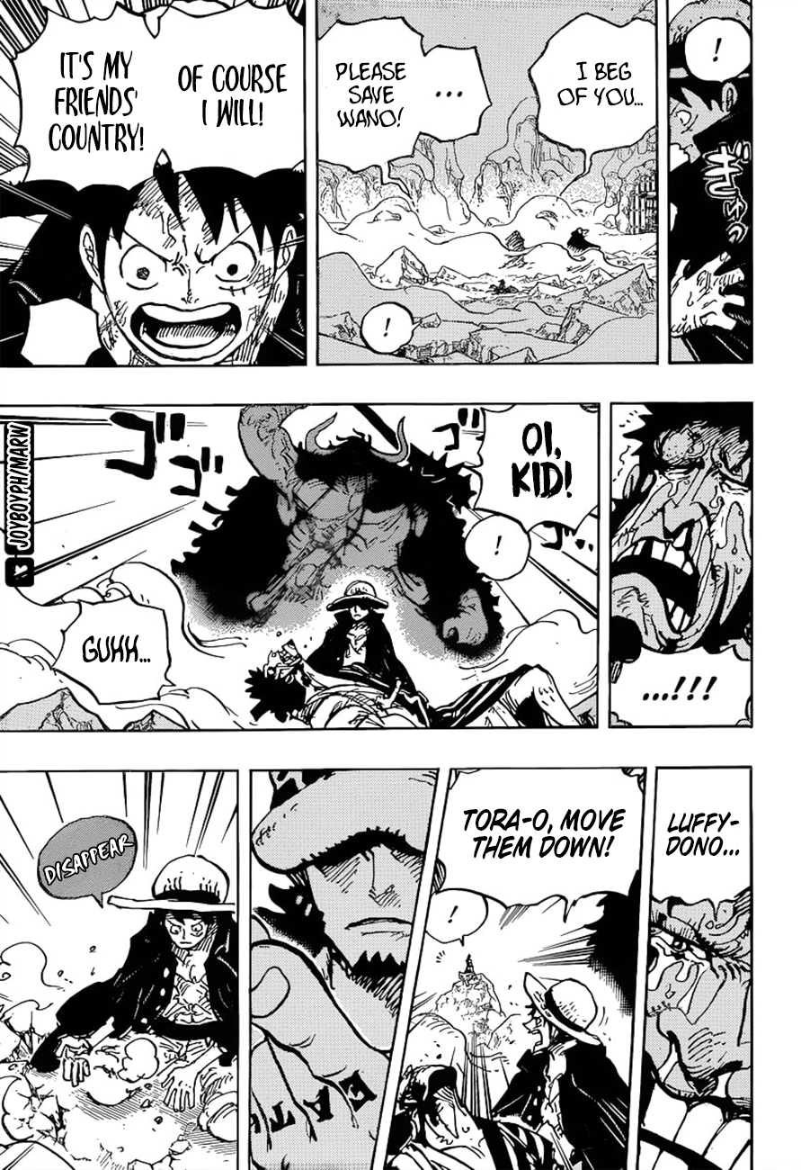 One Piece Chapter 1000 Straw Hat Luffy Page 39 Worstgen