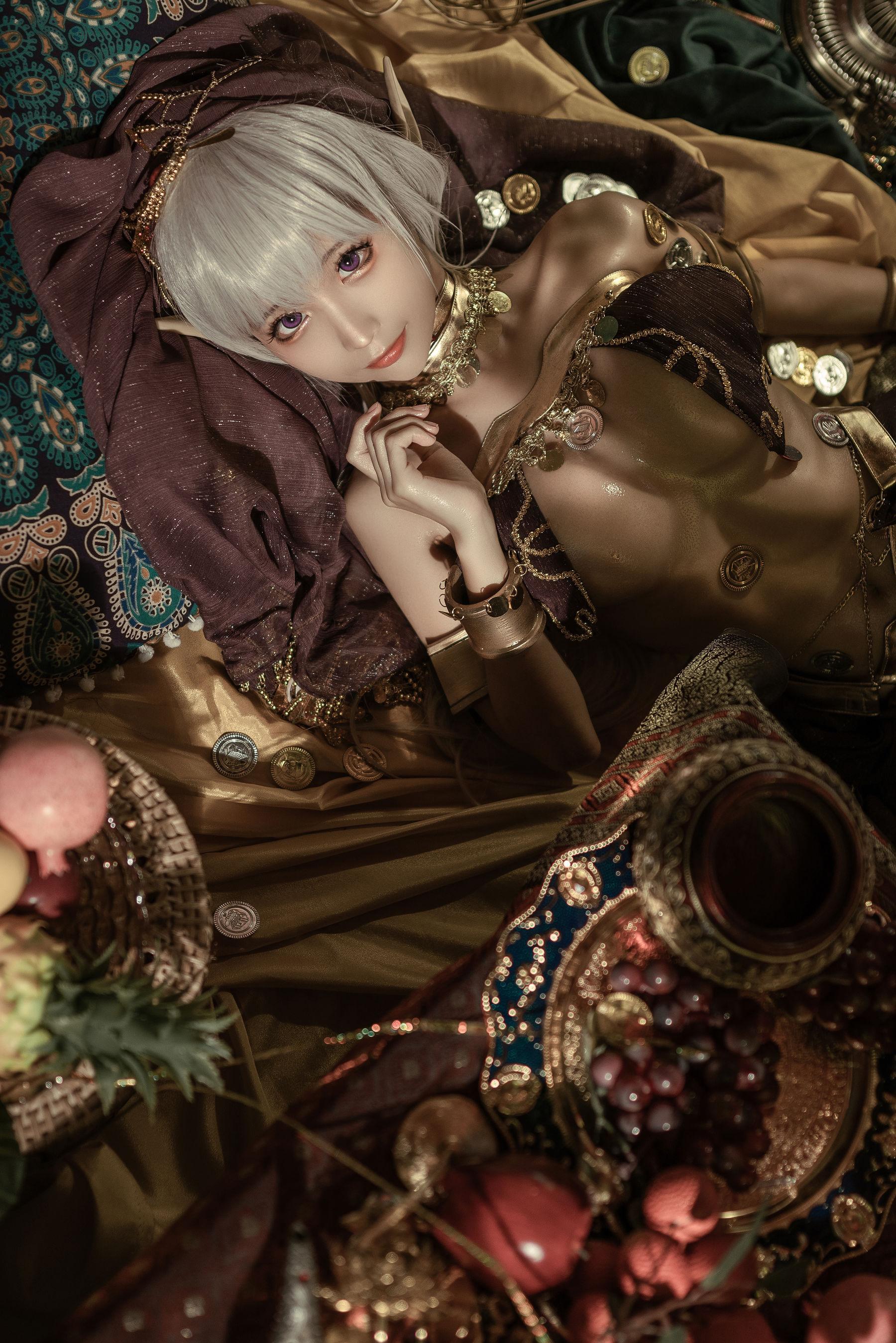 [网红COSER] 动漫博主蠢沫沫 – 黑兽(25)