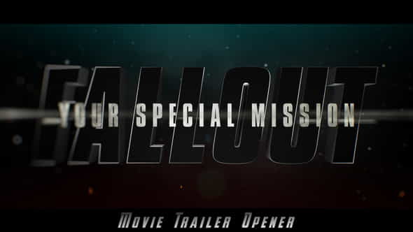 Fallout Epic Trailer Opener - VideoHive 22404340