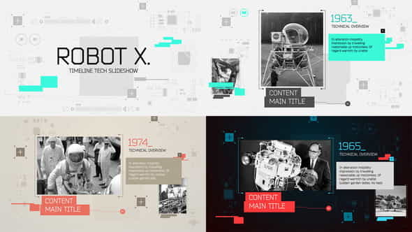 Robot X. Timeline Slideshow - VideoHive 15994369