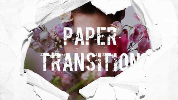 Paper Transition - VideoHive 49463502