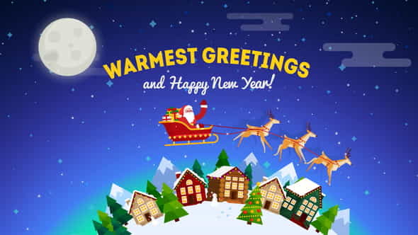 Christmas Greeting Card - VideoHive 19010810