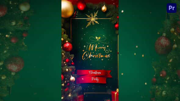 Unique 3D Christmas Greetings Instagram Story - VideoHive 49852083