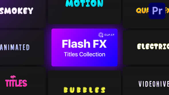 Flash Motion Titles - VideoHive 46261648