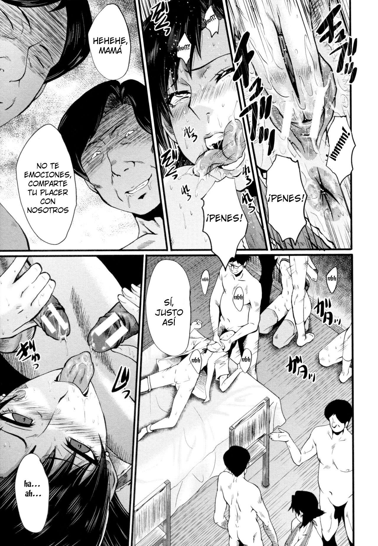 [SINK] Tanoshiki Wagaya Ch. 6 (Yaribeya no Oyako) (BUSTER COMIC 2016-05) [Spanish] [Digital]
