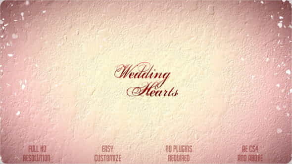 Wedding Hearts Slideshow - VideoHive 2360354
