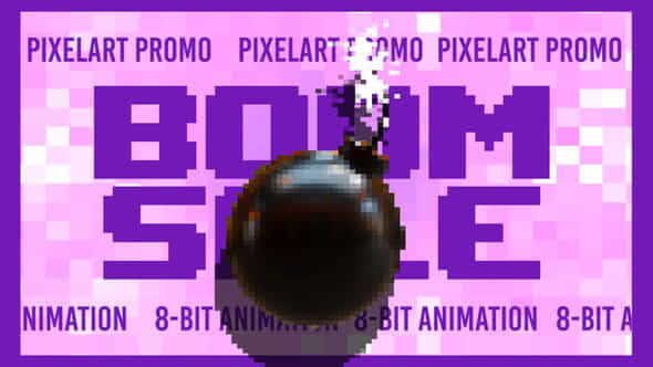 8-Bit Sale Promo - VideoHive 43432775