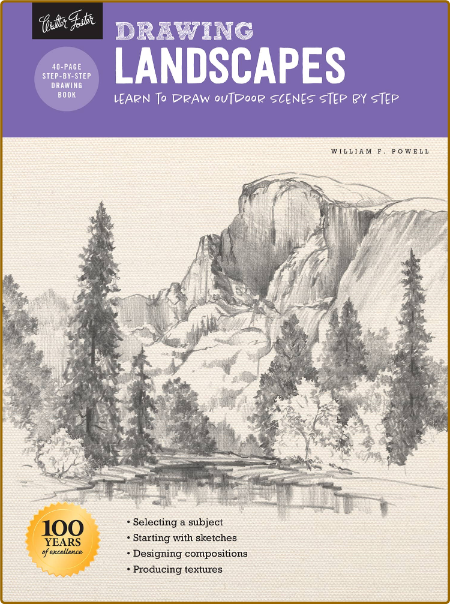 Drawing - Landscapes with William F  Powell - Learn to draw outdoor scenes step by...