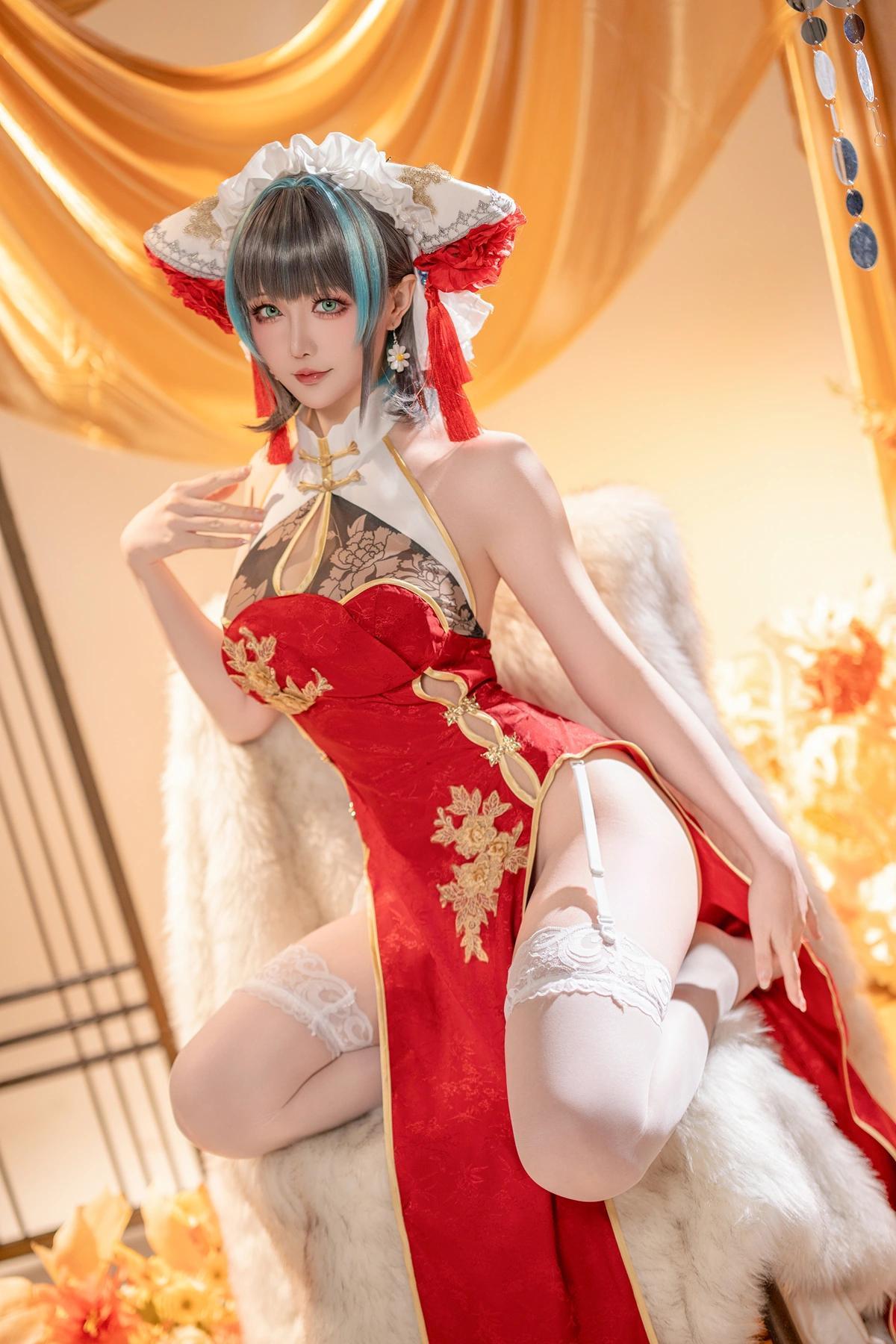 Cosplay 星之迟迟Hoshilily – 碧蓝航线柴郡(15)