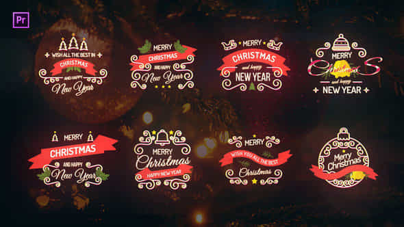 Christmas Titles - VideoHive 22670933