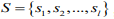 S s s s  1 2 , ,..., l