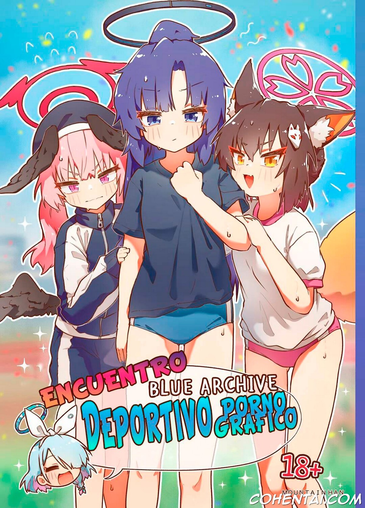 Pornographic Sports Meeting (Blue Archive) xxx comics manga porno doujin hentai español sexo 