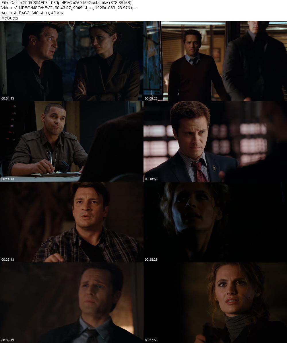 Castle 2009 S04E06 1080p HEVC x265 MeGusta