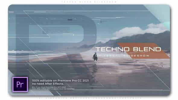 Techno Blend Slideshow - VideoHive 34046625