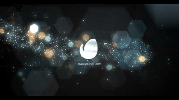 Elegant Bokeh Particle Logo - VideoHive 11893519