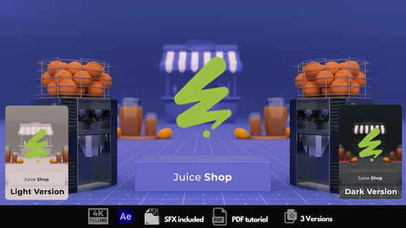 Juice Shop Opener - VideoHive 55109227