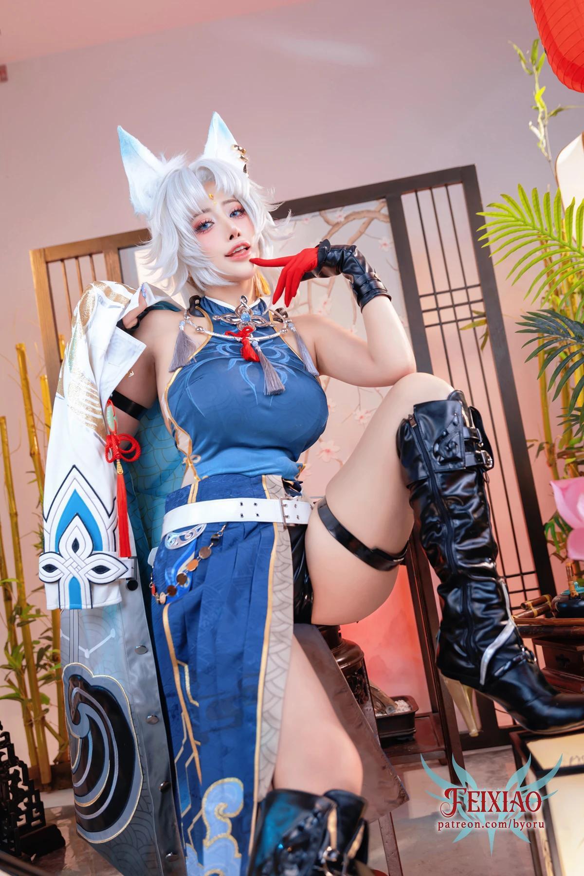 Cosplay 日本性感萝莉Byoru – Feixiao(3)
