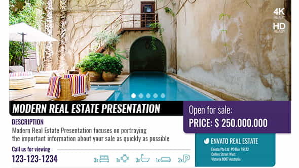 Modern Real Estate Presentation - VideoHive 20594326