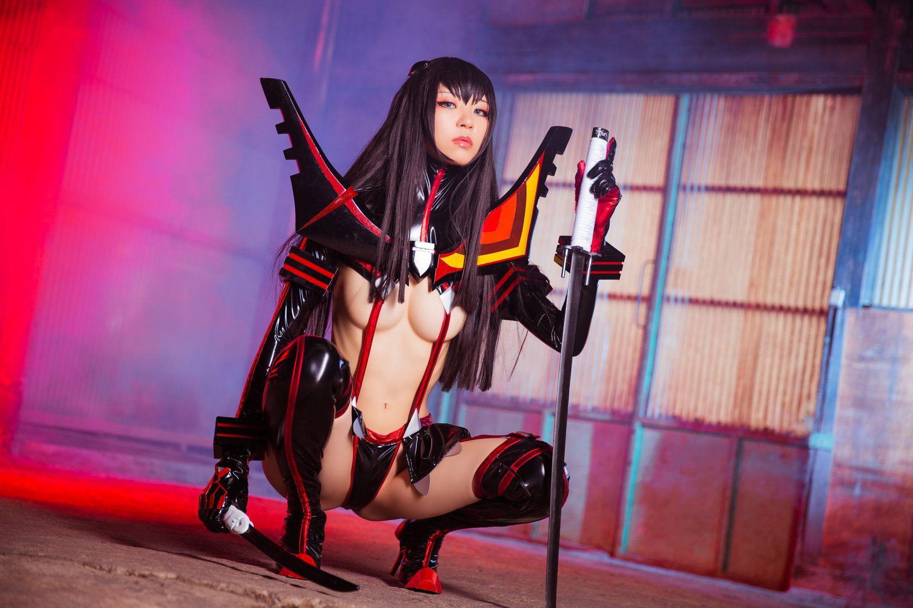 Mike(ミケ) 《Kill La Kill》纏流子+鬼龍院皐月 [Mikehouse] 写真集(98)