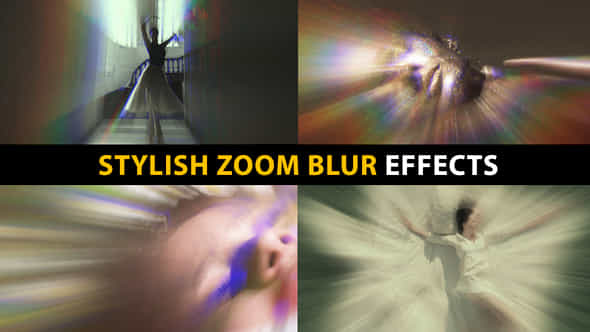 Stylish Zoom Blur Effects After Effects - VideoHive 53567013