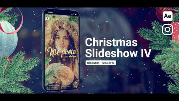 Christmas Slideshow Vertical - VideoHive 49719620