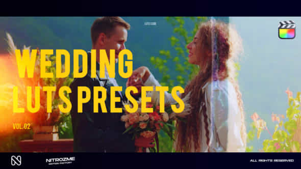 Wedding Lut Collection Vol 02 For Final Cut Pro X - VideoHive 49915831