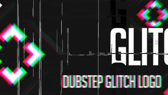 Dubstep Glitch Logo - VideoHive 11867266