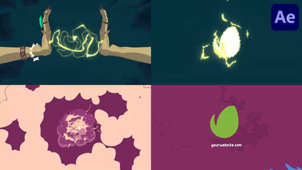 Magic Hands Logo - VideoHive 45838146