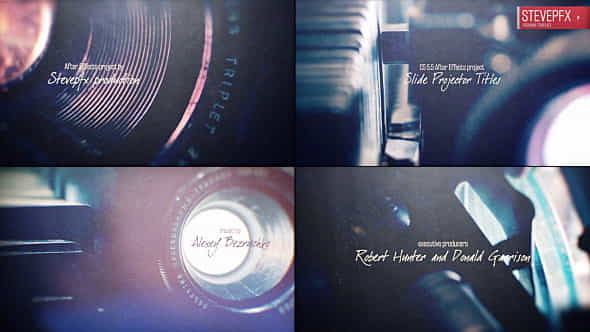Slide Projector Titles - VideoHive 17719480