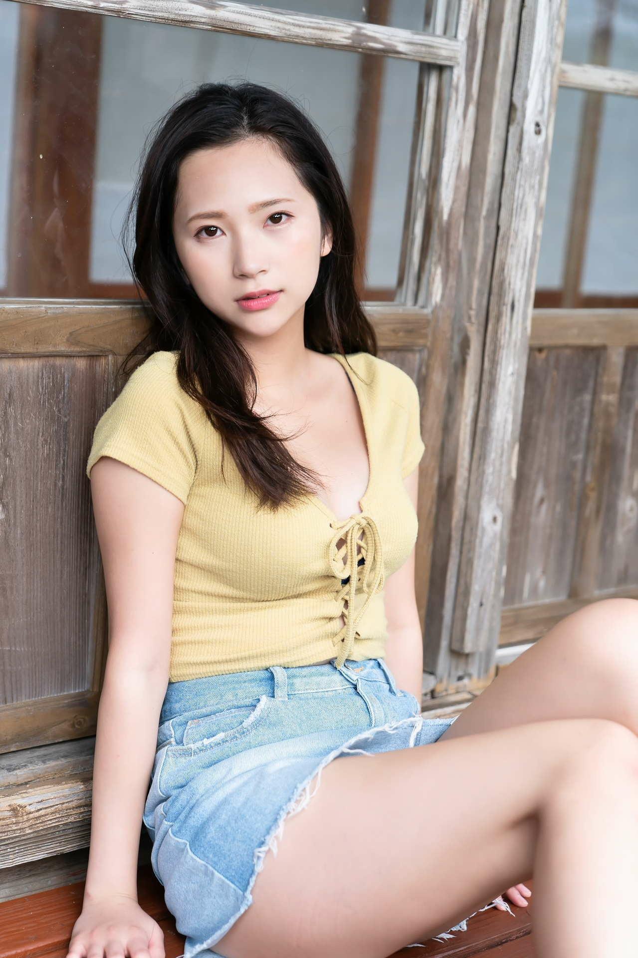 Miho Machiyama 街山みほ, idolpost 写真集 「煌めく紺碧の」 Set.06(12)