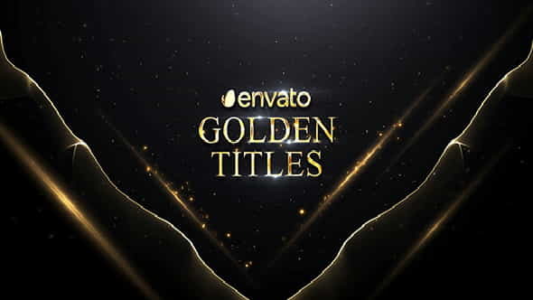 Golden Titles - VideoHive 19633584