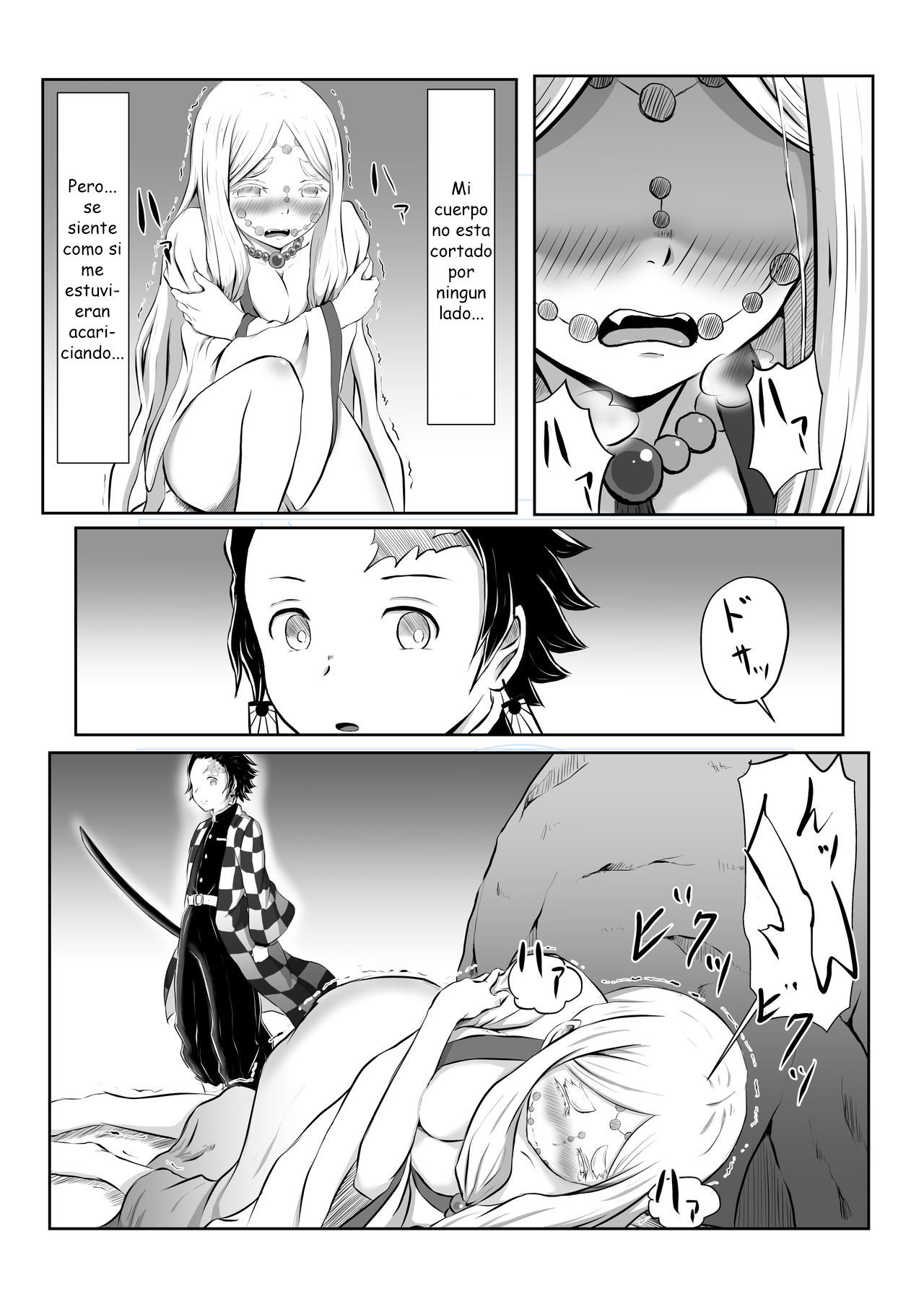 [Shironeko Nokiki] Hinokami Sex. (Kimetsu no Yaiba) [Spanish]