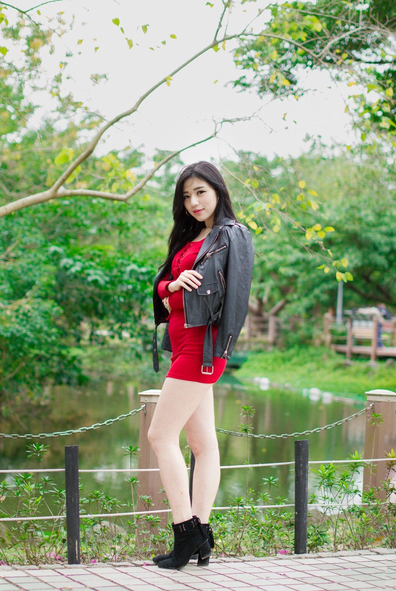 [台湾网红美女] 谢立琪 大安森林公園 写真集(18)