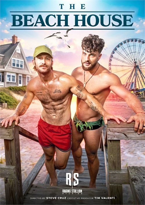 The Beach House / Пляжный дом (Steve Cruz, Raging Stallion) [2023 г., Bareback, Beach, Beards, Big Dicks, Group Sex, Muscled Men, Natural Body Hair, Oral, Rimming, Tattoos, WEB-DL, 2160p] (Split Scenes)