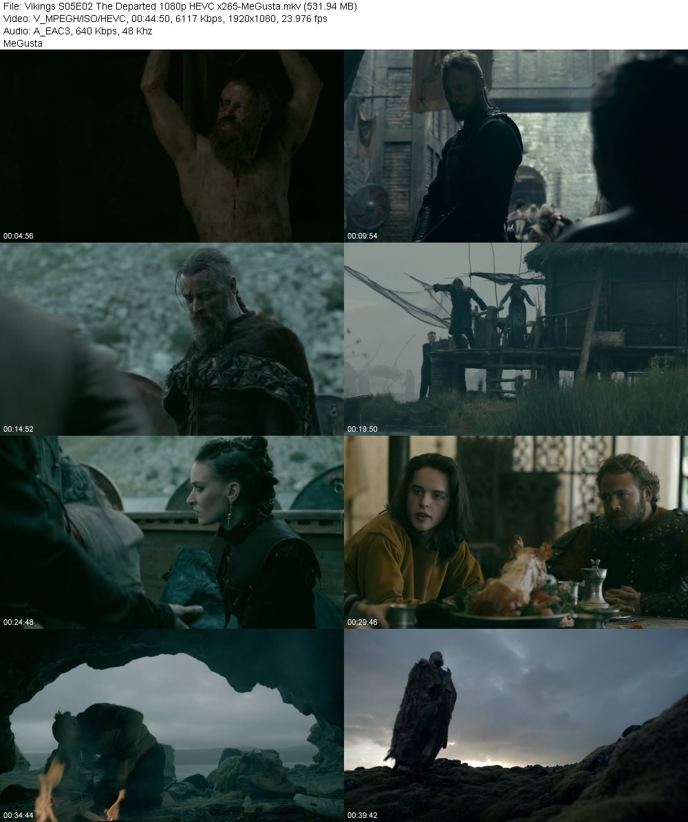 Vikings S05E02 The Departed 1080p HEVC x265-MeGusta