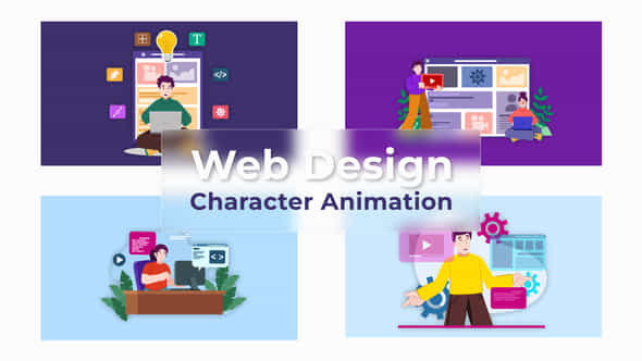 Web Design Character - VideoHive 39691451