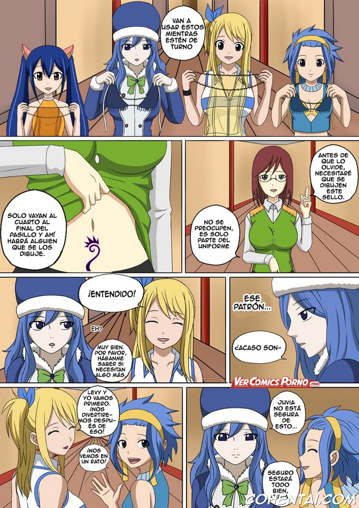 Fairy Hunting 3 (Fairy Tail) xxx comics manga porno doujin hentai español sexo 