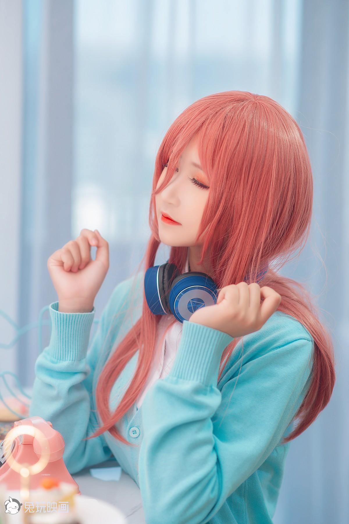 Cosplay 兔玩映画 五等分三玖(39)