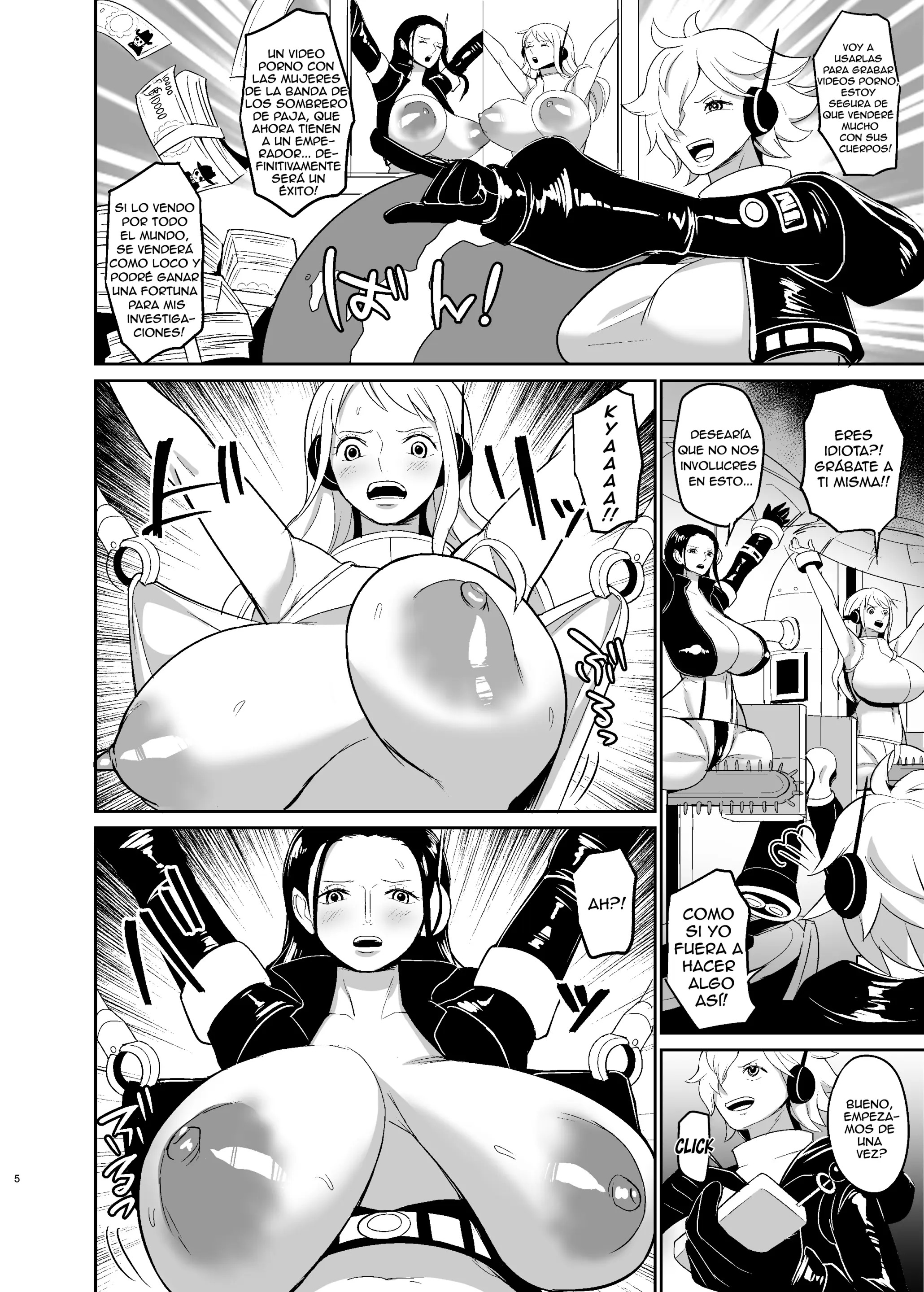 Violación Con Máquina De Orgasmos Forzados Para Piratas Femeninas - One Piece 5