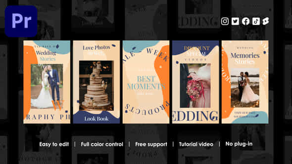 Wedding Instagram Stories - VideoHive 48442059