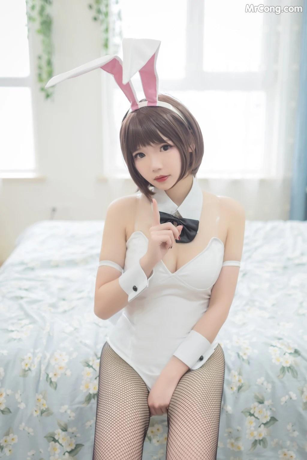 Coser@雪晴Astra (雪晴嘟嘟) Vol.039: 加藤恵兔女郎 (33 photos)