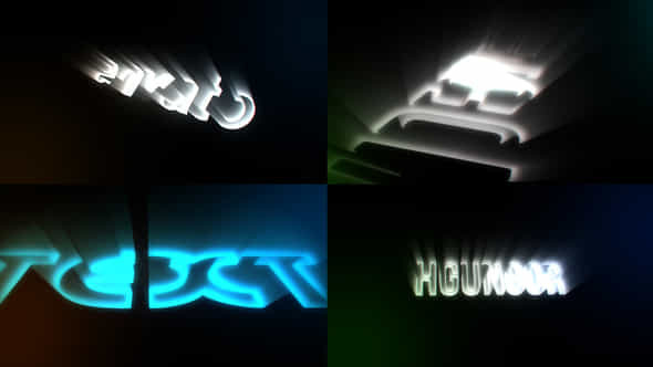 Cinematic Light Text - VideoHive 30243147