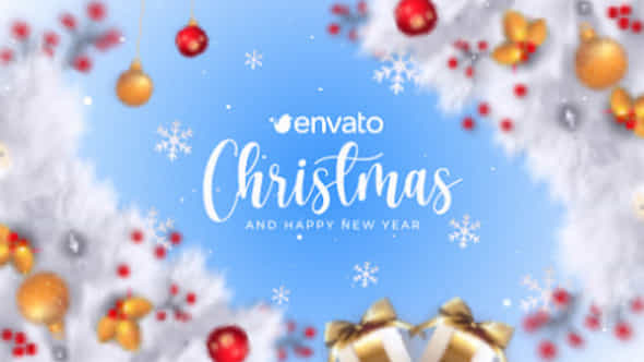 Merry Christmas Intro - VideoHive 41860874