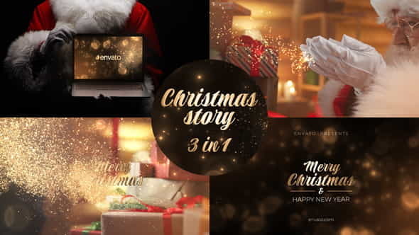 The Big Christmas Story. Christmas - VideoHive 35042298