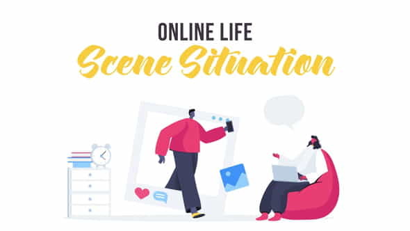 Online life - Scene Situation - VideoHive 28435597