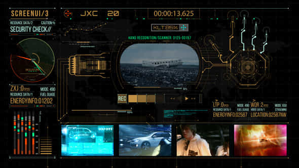 HUD700 Screen Info - VideoHive 45817858