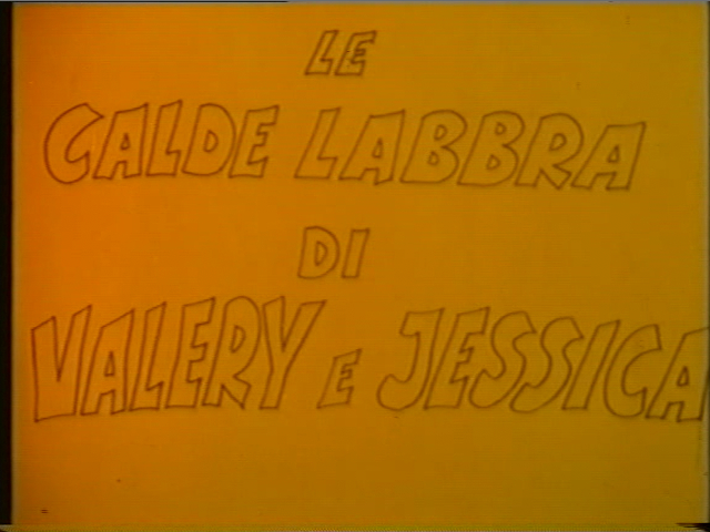 Le calde labbra di Valery e Jessica / Ҹ     (Mario Bianchi) [1987 ., Classic, Feature, Interracial, Orgy, Anal, VHSRip] (Valerie St. Cloud, Jessica Stehl, Giusy Bella, Samantha Swong, Roberto Malone, Christoph Clark, Jean-Pie