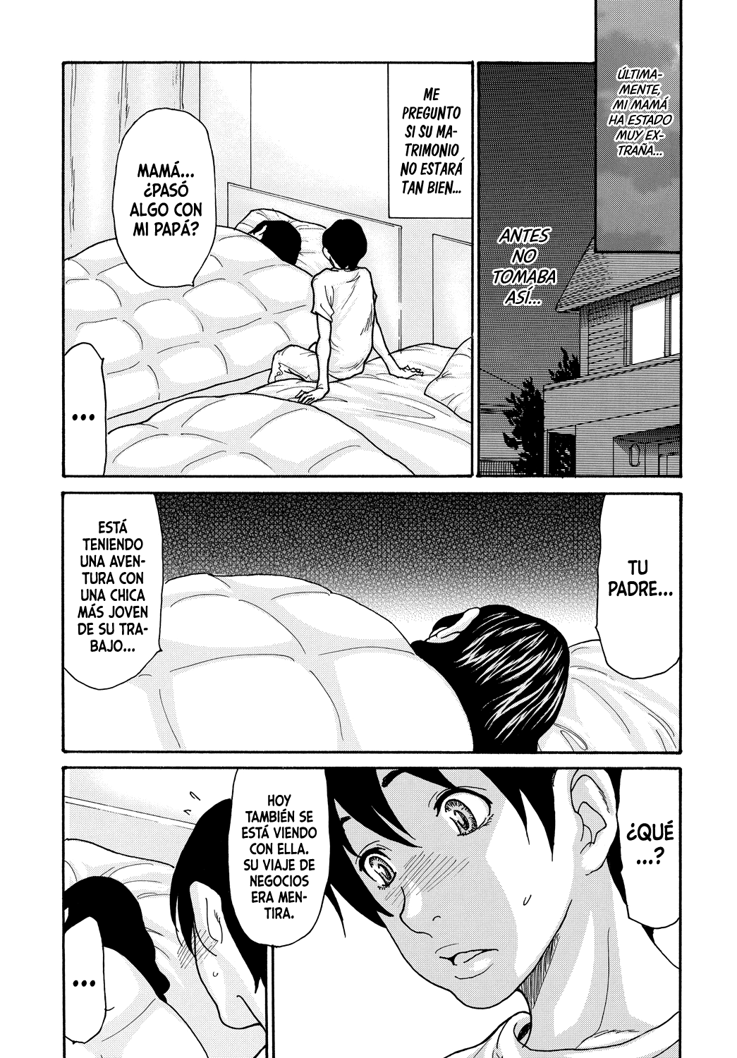 [Aoi Hitori] Kaasan no Yoigokochi  La borrachera de mamá (COMIC Magnum Vol. 148) [Spanish] [K.A. Works]